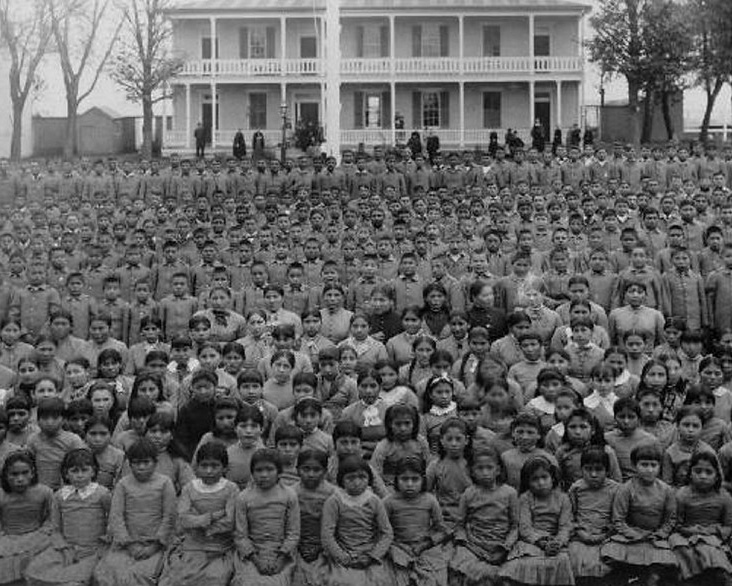 Carlisle Indian School. Circa 1890's.